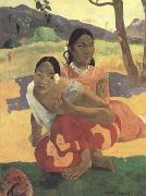Paul Gauguin When will you Marry (Nafea faa ipoipo) (mk09) USA oil painting artist
